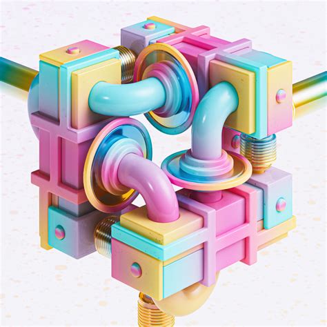 COLLECTED Explorations 16 On Behance 3d Poster Posters Goodtype