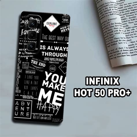 Jual S Softcase Procamera Untuk INFINIX HOT PRO PLUS Motif Aeshtetic Bahan Karet