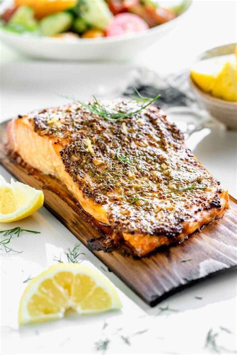 Grilled Cedar Plank Salmon Healthy Seasonal Recipes