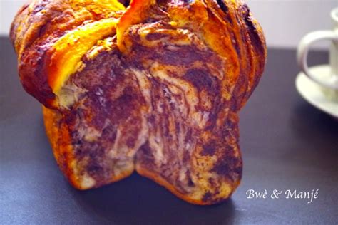 Brioche marbrée au chocolat Gourmandises Épicées