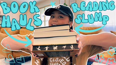 VLOG BOOK HAULS READING SLUMPS CHIT CHATTING ᵕ YouTube