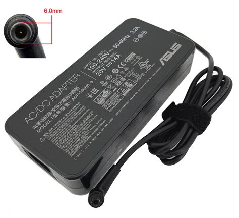 14A 20V 280W AC Adapter Charger For ASUS TUF Gaming A16 FA617XT Power