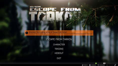 Escape From Tarkov Menu Clicking 10 Min Edition Youtube