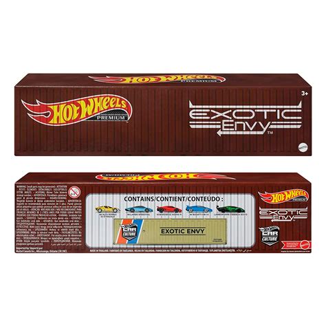 Set Miniaturas Hot Wheels Premium Car Culture Exotics Envy Counting Minis