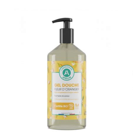 Aprium Gel Douche Fleur D Oranger Bio 1L