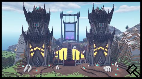 The Nether Is Taking Over An Epic Nether Portal Build Minecraft