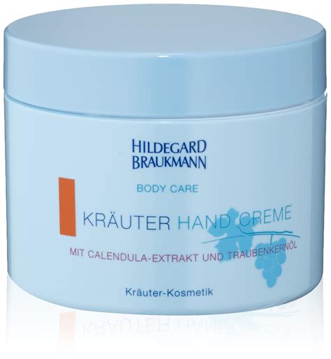 Hildegard Braukmann Body Care Kr Uter Hand Creme Ml Amazon De