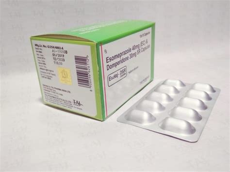 Esomeprazole Ec Domperidone Sr Capsule Mg Mg Exporter