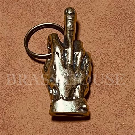 Yahoo オークション B FUCK ファックキーホルダー中指アクセサ