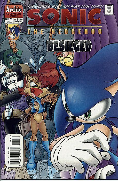 Archie Sonic The Hedgehog Issue 89 Mobius Encyclopaedia Sonic