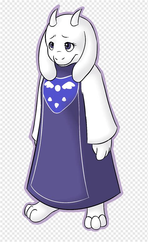 Drawing Toriel Undertale Happy Puppy Purple White Violet Png Pngwing