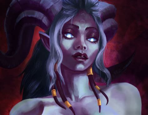 A Draenei Portrait By Ligri Hentai Foundry
