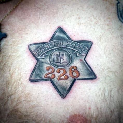 47 Amazing Police Tattoos For Men