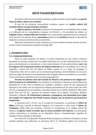 Arte Paleocristiano 2012 13 PDF