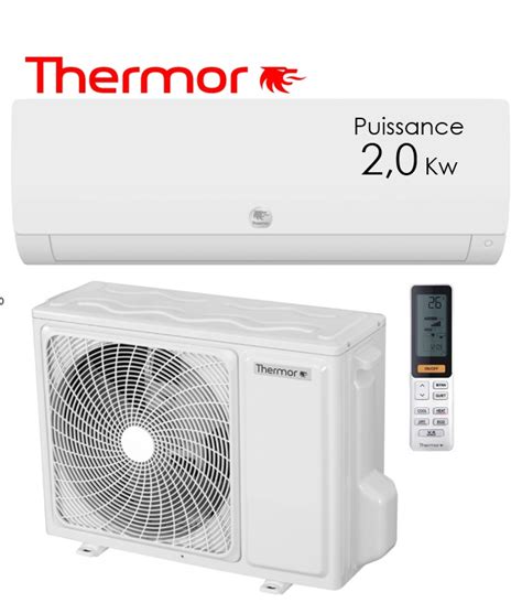 Climatisation Monosplit réversible modèle NAGANO PURE R32 2 0Kw de