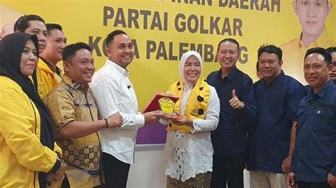 Bakal Calon Walikota Palembang Dari Partai Golkar Ratu Dewa Dan