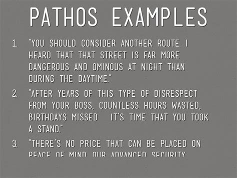 Examples Of Ethos Pathos Logos