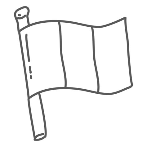 Diseño Png Y Svg De Bandera Bandera Doodle Para Camisetas