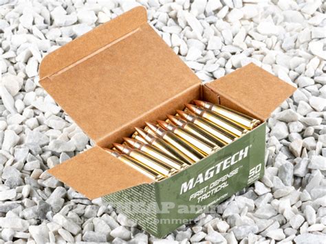 5 56x45mm Ammo Magtech 62 Grain Full Metal Jacket 1000 Rounds