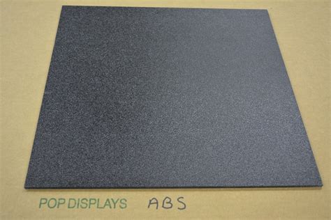 Abs Plastic Sheet Black 1 4 Choose A Size Ebay