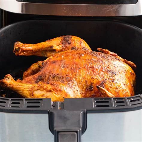 Air Fryer Whole Chicken {Juicy, Flavorful} | Kitchen At Hoskins