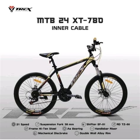 Jual Sepeda Gunung Anak XT 780 MTB Mini 24 Inch XT 780 Trex XT780