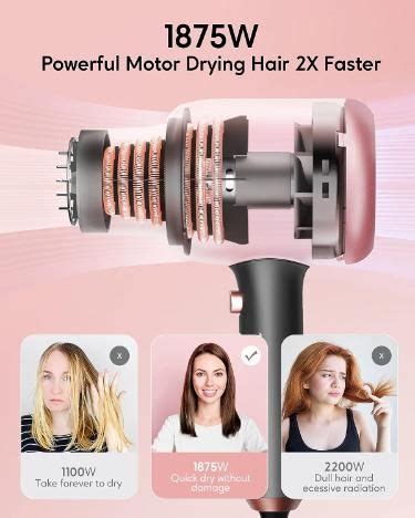 Wavytalk Professional Ionic Hair Dryer With Diffuser And Concentrator