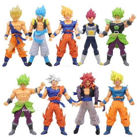 Anime Action Figure Dragon Ball Super Saiyan Goku Vegeta Gogeta Model