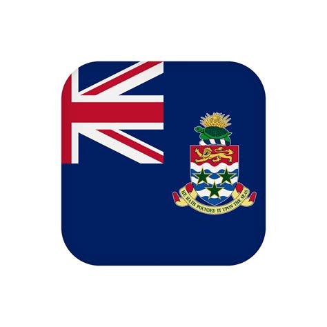 Cayman Islands flag, official colors. Vector illustration. 10420890 ...