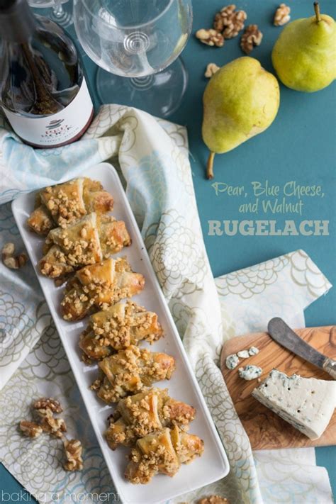 Pear Blue Cheese And Walnut Rugelach Baking A Moment