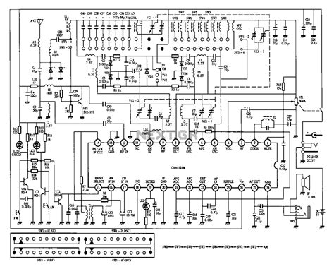 Desheng 1012 12-band television sound radio circuit diagram under Television Circuits -60320 ...