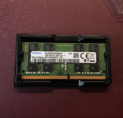 Samsung 16GB M471A2K43DB1 CTD DDR4 2666MHz SODIMM RAM M471A2K43DB1 電腦