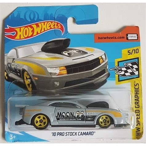 Miniatura Hot Wheels 10 Pro Stock Camaro Hw Speed Graphics Shopee Brasil