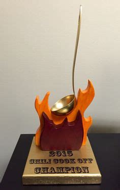 Chili cook off trophy made by TwoCraftyApples Chili Festival, Halloween ...