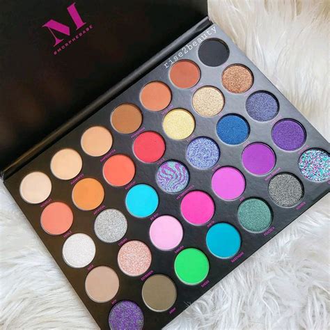 James Charles X Morphe Artistry Eyeshadow Palette And Eye Brush Set