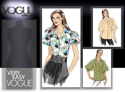 Vogue Patterns 8557 MISSES BLOUSE