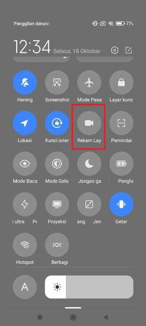 Cara Merekam Layar Hp Xiaomi Mudah Tak Perlu Pakai Aplikasi Pihak