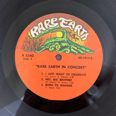 Rare Earth Rare Earth In Concert 1971 Vintage 2x Vinyl Etsy