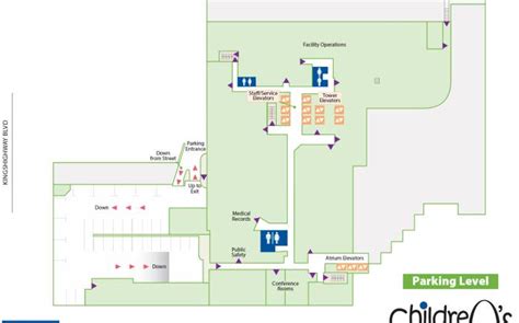 St. Louis Children's Hospital Map