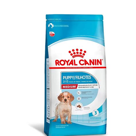 Ração Royal Canin Medium para Cães Filhotes de Porte Médio 15 kg Mais