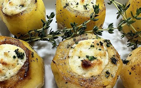 Amazing Fondant Potatoes Recipe Cheese Stuffed Potatoes