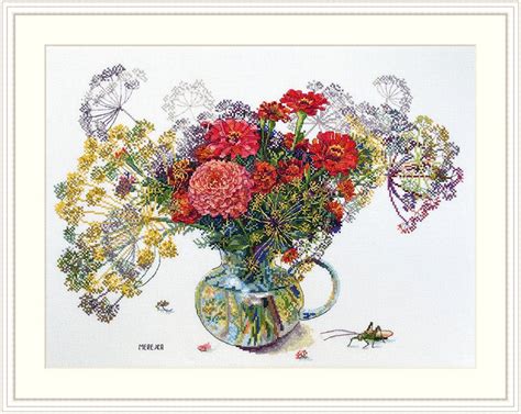 Merejka designs and produces cross stitch kits in Poland