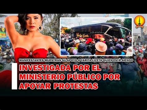 Juliaca Protestan En Solidaridad A Cantante Yarita Lizeth Youtube