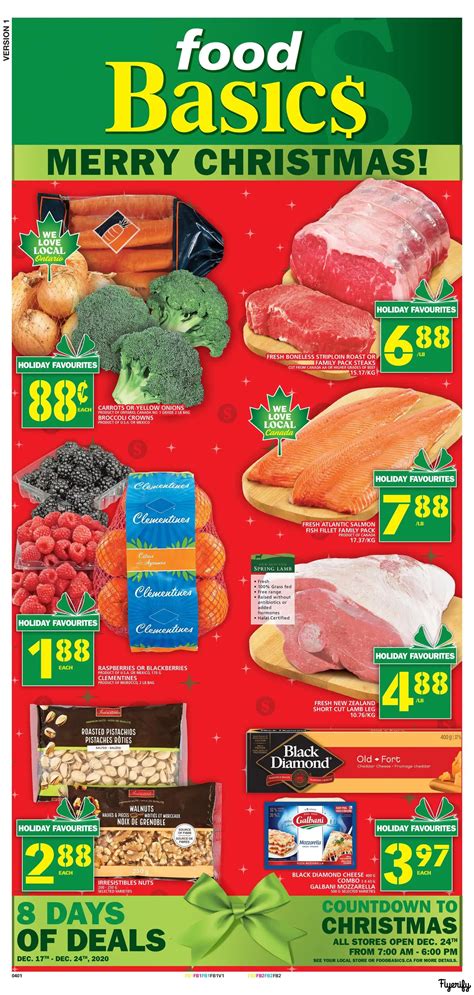 Food Basics Canada Flyers December 17 To 24 Hot Canada Deals Hot