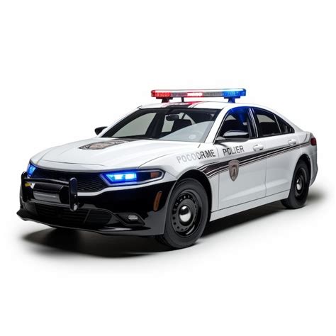 Premium Photo Police Car Isolated On White Background