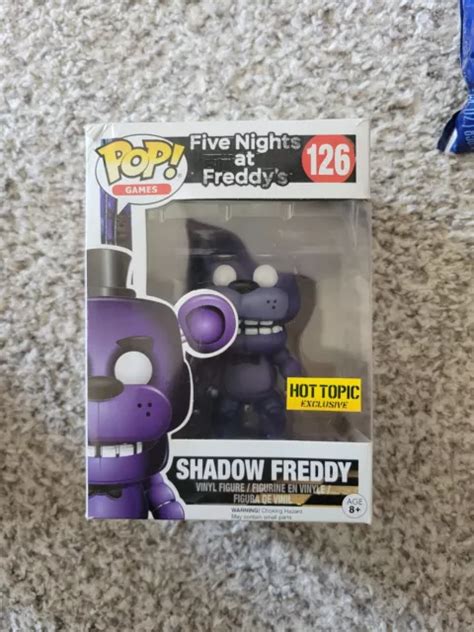 FUNKO POP FIVE Nights At Freddys Shadow Freddy 126 FNAF Hot Topic Exclusif EUR 66 26 PicClick FR