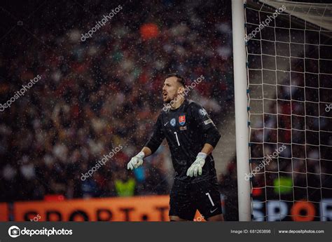 Martin Dubravka Uefa Euro Qualifying Game National Teams Portugal