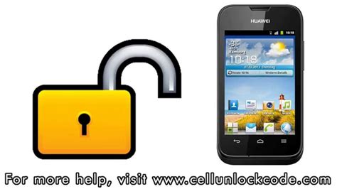 How To Unlock Any Huawei Ascend Y210 Using An Unlock Code YouTube