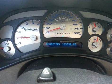 Remington Edition Instrument Cluster Chevy And Gmc Duramax Diesel Forum