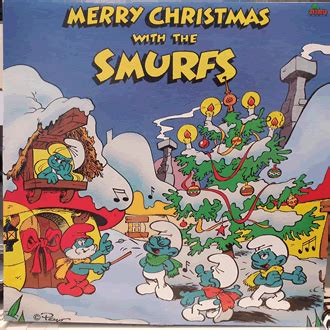 MERRY CHRISTMAS WITH THE SMURFS - SMURFS THE (LP) - Reefer Records